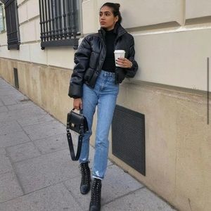 Vegan 🌱 Leather Bomber 💣